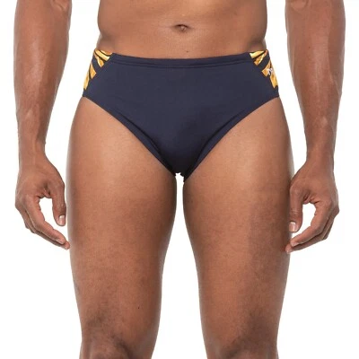 TYR, Bravos Blade Mens Splice Racer Swim Briefs - UPF 50+ Size 30 - Image 1 of 2