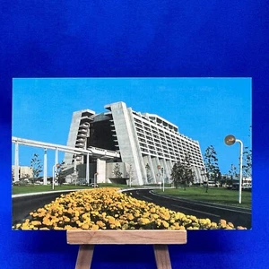 Walt Disney World Vintage Postkarte zeitgenössisches Resort, Einschienenbahn nicht verschickt - Bild 1 von 6