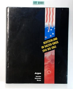 Deutschlan Im Kalten Krieg 1945 Argon 1992 Hardcover German Language Book Q189 - Picture 1 of 6