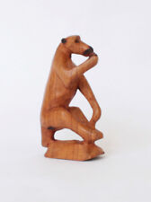 Affe Holzaffen mehrere Holzfiguren handgefertigt 9-12 cm hoch Deko aus Südafrika