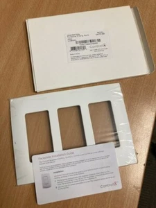 Control4 C4-FP3-WH Faceplate 3 Gang Gen3 White - Picture 1 of 2