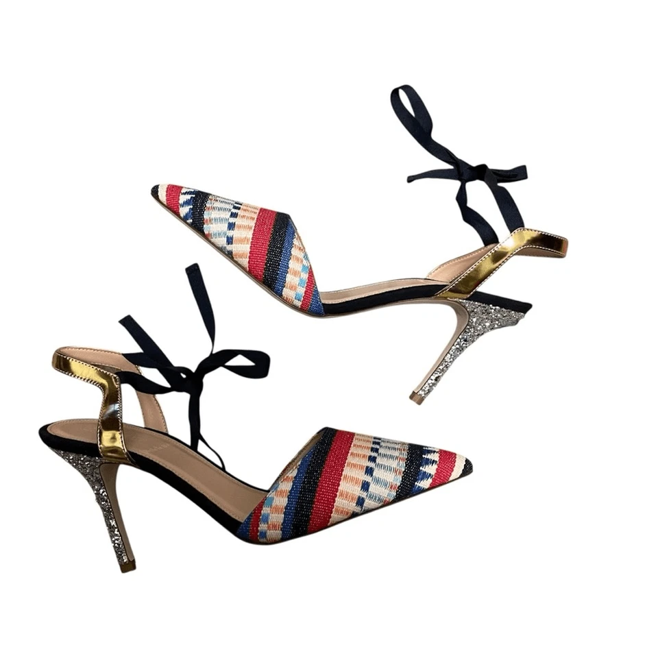 Zapatos de salón geométricos J.Crew Elsie talla 6,5 NUEVO Foto 1 de 4