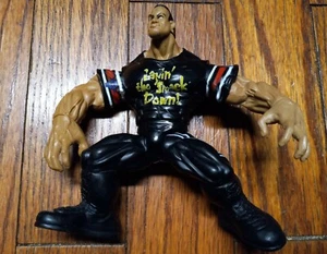 1998 The Rock Dwayne Johnson WWF Maximum Sweat Action Figure Only Jakks - Bild 1 von 2