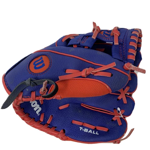 Wilson MLB Texas Rangers T-Ball Baseball Glove A02RB19TEX 10” Right Hand Thrower Cover