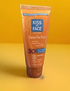 Kiss My Face LSF 30 Gesichtsfaktor Sonnencreme 2 Unzen - EINSTELLARTIKEL*— - Bild 1 von 2