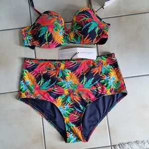 top bikini push-up marlies dekkers hula haka nuovo 40C con slip bikini taglia L - Foto 1 di 8