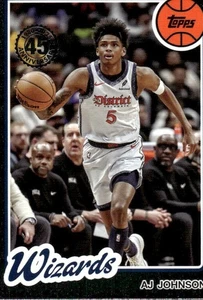 Baloncesto Topps #80BK-18 AJ Johnson 1980-81 2025-26 - Imagen 1 de 2