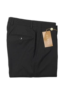New Gucci Black Trousers Size 46 / 30 U.S. Pants - Picture 1 of 5
