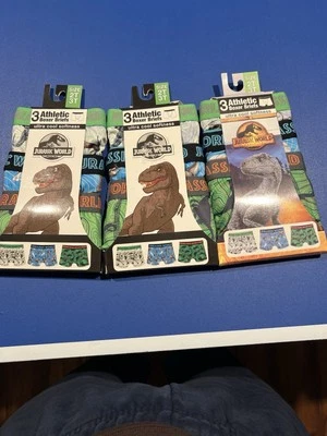 Jurassic Park Lot Of 3 Size 2T/3T Boys Boxers  - Image 1 of 4