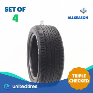 Set of (4) Used 245/50R18 Yokohama Advan Sport A/S Plus 100W - 7-8.5/32 - Picture 1 of 12
