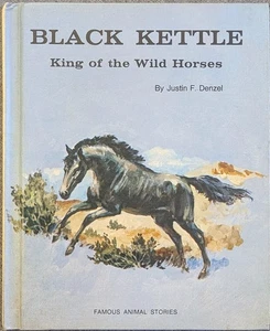 BLACK KETTLE King Of The Wild Horses Vintage 1974 HC Children’s Book - Picture 1 of 6