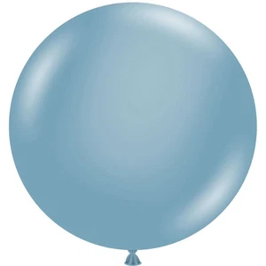 Tuftex 36" Blue Slate Pastel Latex Balloons (10ct) - Picture 1 of 1