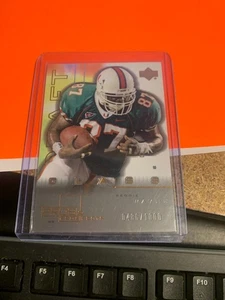 2001 UD PROS & PROSPECTS REGGIE WAYNE AUTOGRAPH ROOKIE CARD 486/1000 ~ #118 - Picture 1 of 1
