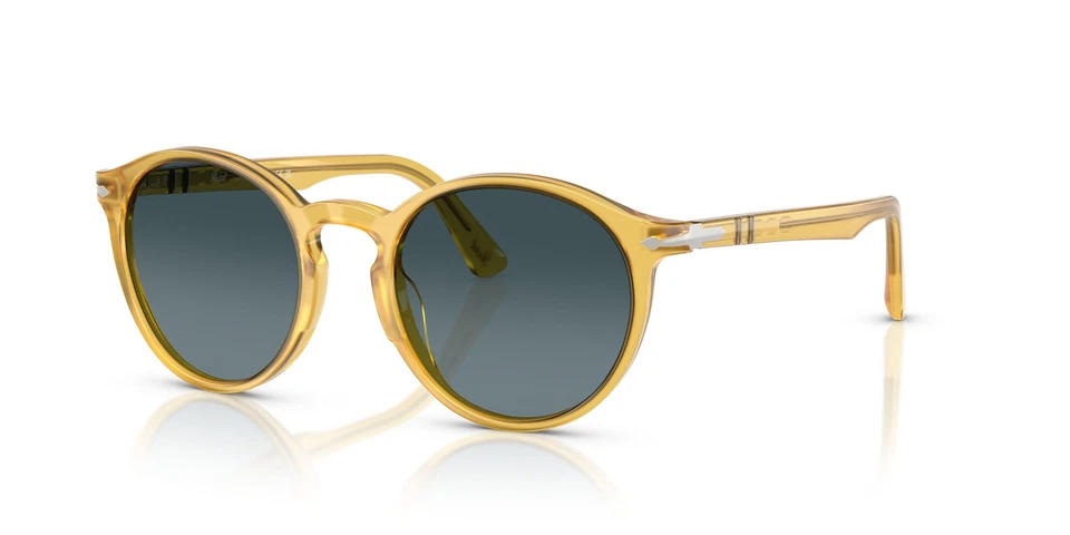 NOVO Óculos de Sol Persol 3171S 204/S3 Amarelo 100% AUTÊNTICO - Imagem 1 de 1