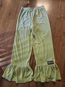 Mädchen Matilda Jane Herz zu Herz Obstgarten Velours große Rüschen Hose Größe 10  - Bild 1 von 6