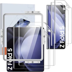 Vizvera for Samsung Fold 5/4 Screen Protector, [2 +2 4/5, 4/5 Clear - Picture 1 of 8
