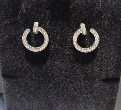 Vince Camuto Silver Ayla Earrings Brand New Beautiful Jewelry - Image 1 of 4
