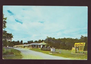 OSCODA MICHIGAN MI Northern Traveler Motel cartolina d'epoca - Foto 1 di 2