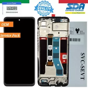 DISPLAY LCD OEM TOUCH SCREEN VETRO + FRAME PER REALME C51 RMX3830 - Bild 1 von 1