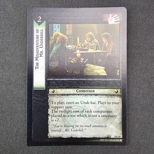 Lord of the Rings/LotR TCG Fellowship Misadventure of Mr. Underhill 1R129 FOIL - Picture 1 of 2