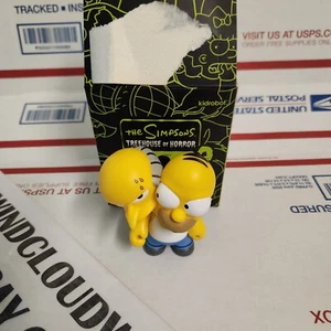 Kidrobot The Simpsons Treehouse Of Horror Series 2 Vinyl Figure Two Headed Homer - Picture 1 of 1