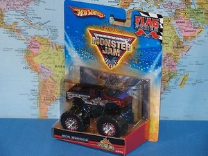 HOT WHEELS MONSTER JAM TRUCK IRON WARRIOR #22/75 FLAG SERIES *BRAND NEW & RARE* - Picture 1 of 12
