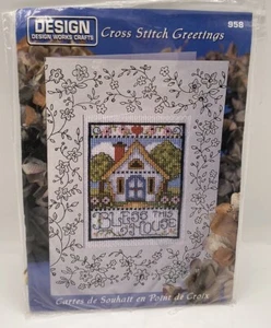 Design Works Crafts Cross Stitch Crafts Bless This House Counted Cross Stitch - Picture 1 of 5