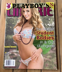 SYDNEE BARLETTE Playboy LINGERIE Magazine April/May 2010 Special Edition SE - Picture 1 of 2