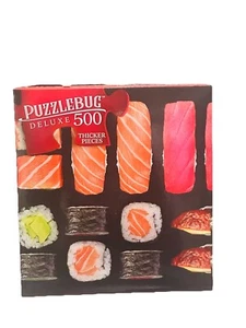 Japanese Sushi Set - 500 Pieces Deluxe Jigsaw Puzzle - Picture 1 of 3