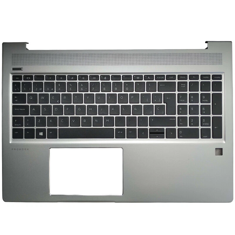Latin-Spanish keyboard FOR HP ProBook 450 G6 G7 455 G6 G7 455R G6 G7 Palmrest - Image 1 of 4