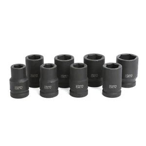 1 Inches Drive Pneumatic Impact Hex Deep Sockets Set 22,24,27,30,32,36,38,41mm - Picture 1 of 9