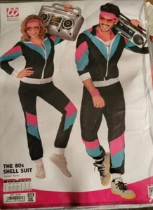 WIDMANN KOSTÜM KARNEVAL, 80ER JAHRE OUTFIT,FASCHING, KARNEVAL, NEU, XXXL - Bild 1 von 3