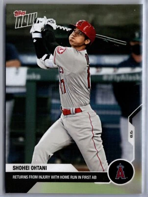 2020 Topps Now #70 Shohei Ohtani Los Angeles Angels - Image 1 of 2