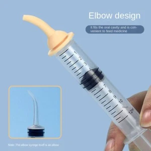 with Silicone Nipple Pet Feeding Oral Syringe Dog Cat Feeding Pacifier Pet - Picture 1 of 16