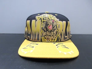 Grambling State Tigers Hat Cap Snap Back Black Big Logo College Football Mens - Picture 1 of 9