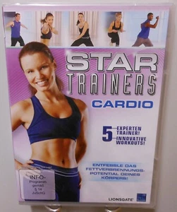 Star Trainers Cardio DVD Fitness Trainingsprogramm Körper formen 5 Workouts #T77 - Picture 1 of 2