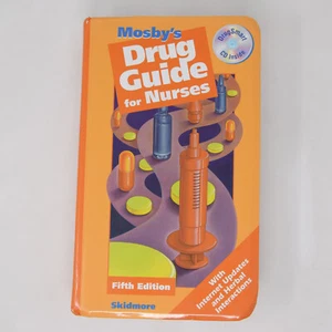 Mosbys Drug Guide for Nurses Fifth 5 Edition Skidmore CD ROM 2003 Paperback Phar - Picture 1 of 12