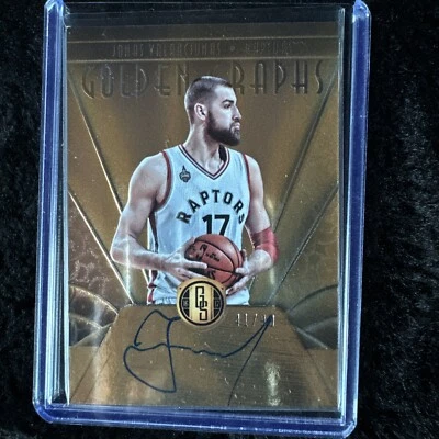 2016-17 Panini Gold Standard Jonas Valanciunas Golden Graphs auto 41 /99 - Image 1 of 4