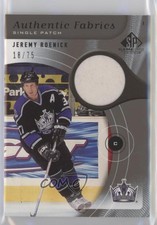 2005-06 SP Game Used Edition Authentic Fabrics /75 Jeremy Roenick #AP-JR Patch