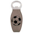 Enthoozies Soccer Ball Laser Engraved Magnetic Bottle Opener - 1.75 Inches x