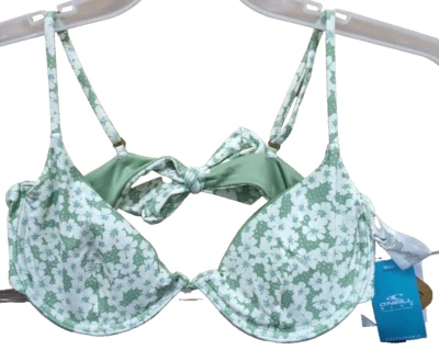 NEW O'Neil Bridgette Seville Women's Large Printed Underwire Bikini Swim Top ZZ3 - Image 1 of 4