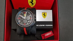 Ferrari Podium Carbon Uhr Watch 270033662 UVP 550€ - Bild 1 von 3