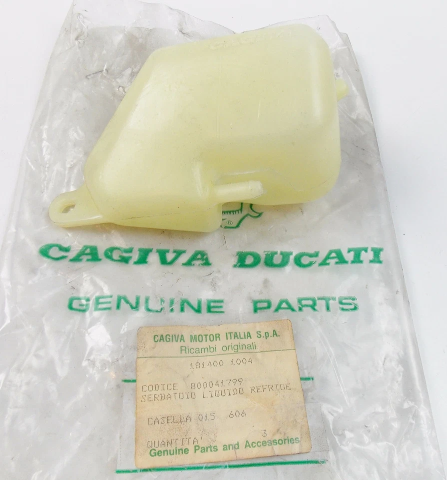 NOS OEM CAGIVA 1987-1988 ALETTA ORO 125-S2 CRUISER 125 DUCATI OIL TANK 800041799 - Image 1 of 1