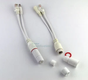 10PCS Waterproof POE Adapter Power Over Ethernet Injector Splitter 12V 24V 2A - Picture 1 of 4