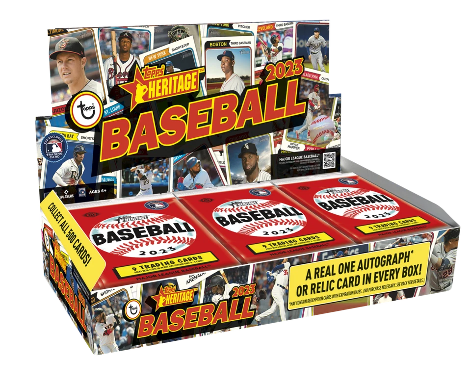 2023 Topps Heritage Baseball #1-251 **You Pick & Complete Your Set.** - Image 1 of 1