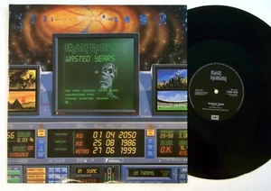 IRON MAIDEN Wasted Years 12" 1986 ENGLAND press Near-Mint vinyl SHIPS FROM USA! - Picture 1 of 3
