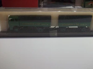 Brekina 81590 MB LP Pritschenlastzug " Schenker & Co Altenai.W. " mit OVP 1:87 - Bild 1 von 3