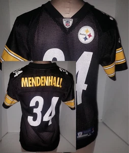 Rashard Mendenhall #34 Pittsburgh Steelers schwarz Trikot Größe Medium Jugend 10-12 - Bild 1 von 11