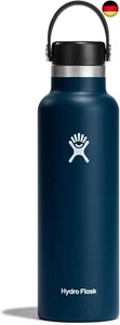 HYDRO FLASK - Trinkflasche 621ml (21oz) - Isolierte Wasserflasche aus Edelstahl - Bild 1 von 8