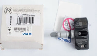 VDO Tyre Pressure Control System Sensor 65646-67 Fits MERCEDES M CLASS W164 05> - Image 1 of 4